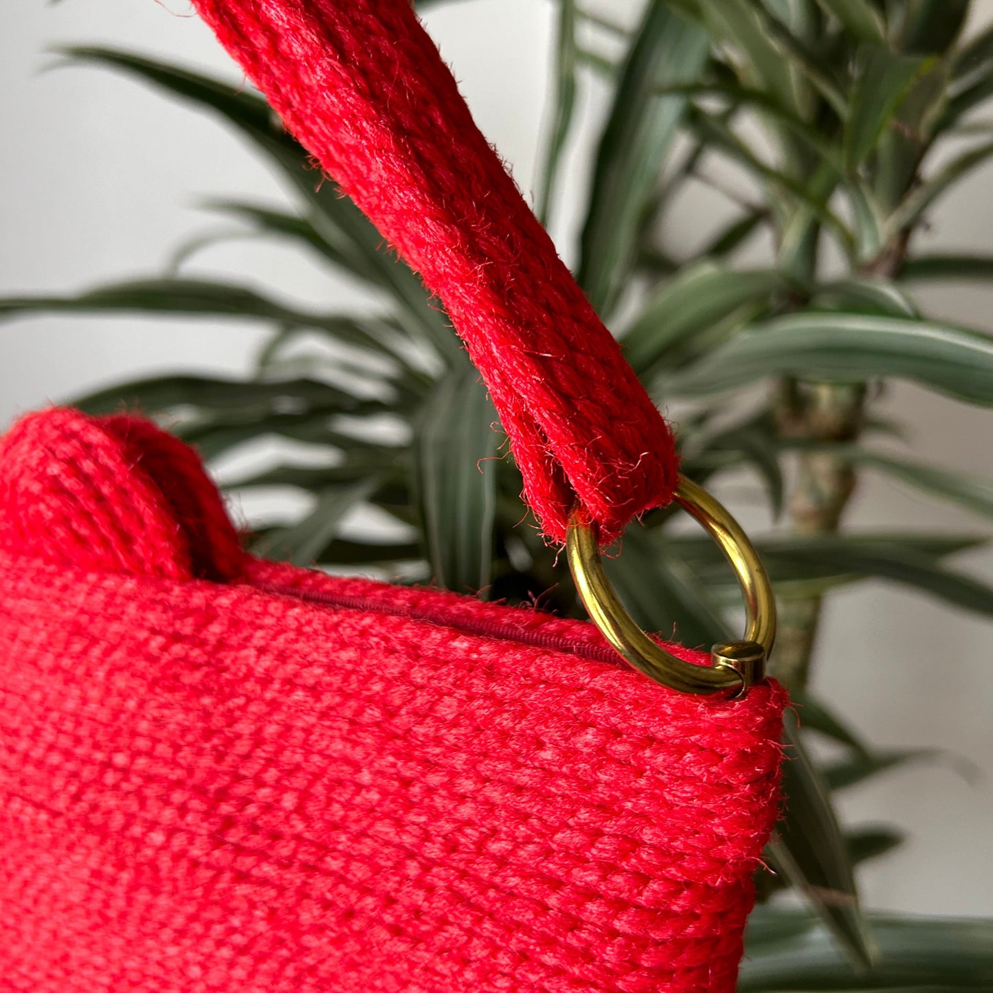 1980's Vintage Knitted Purse