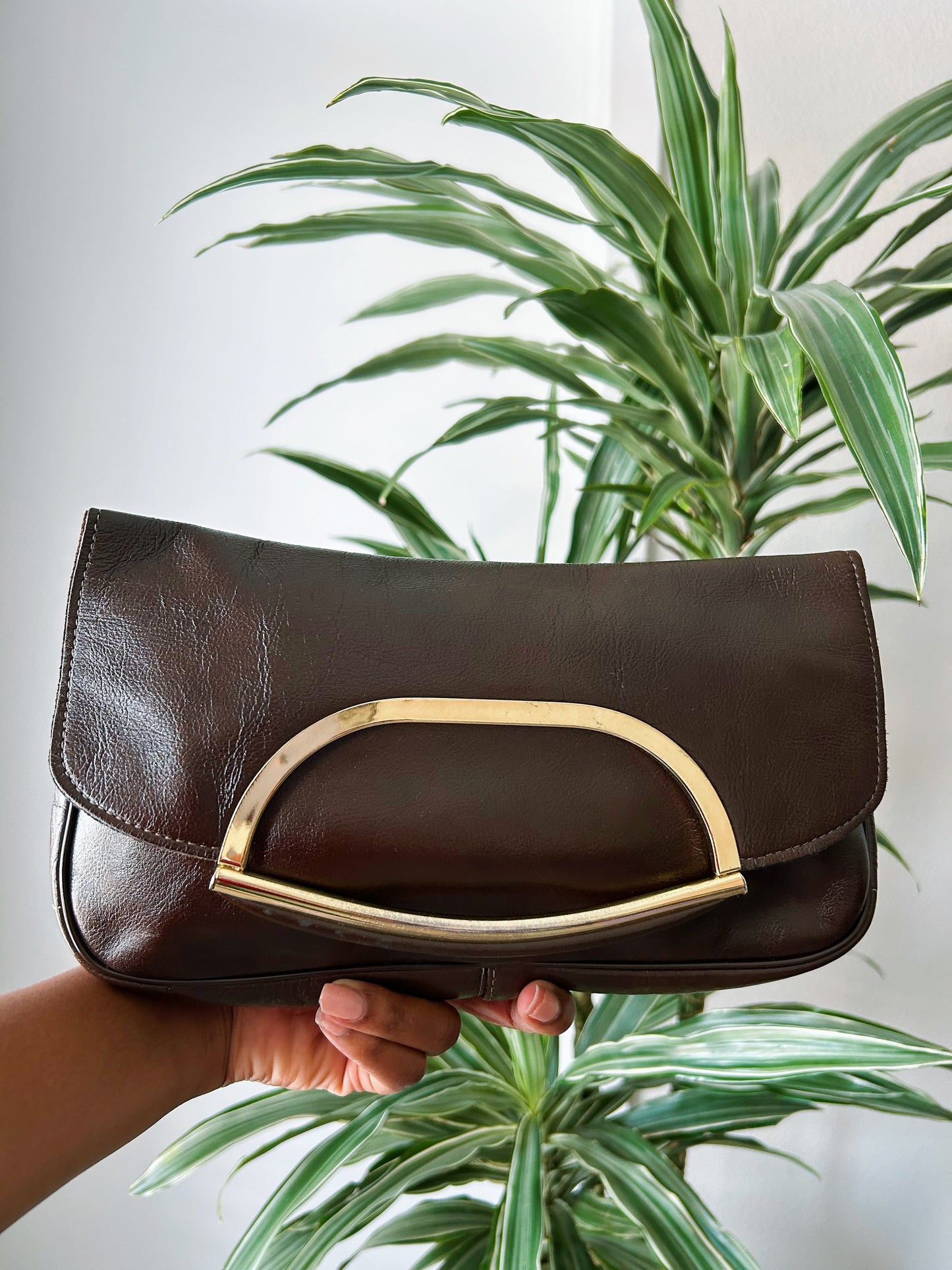 1950's Gold Handle Clutch