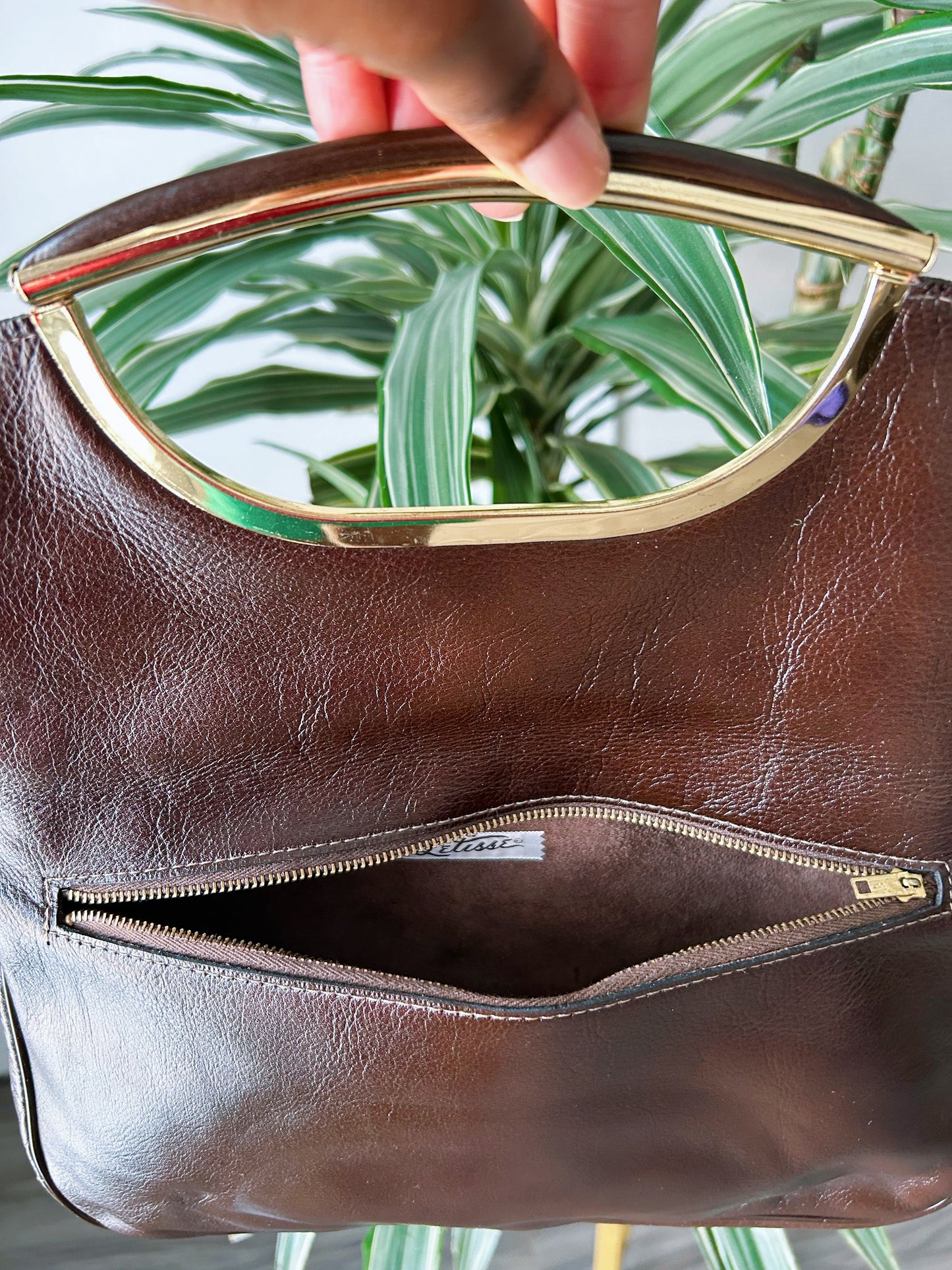 1950's Gold Handle Clutch