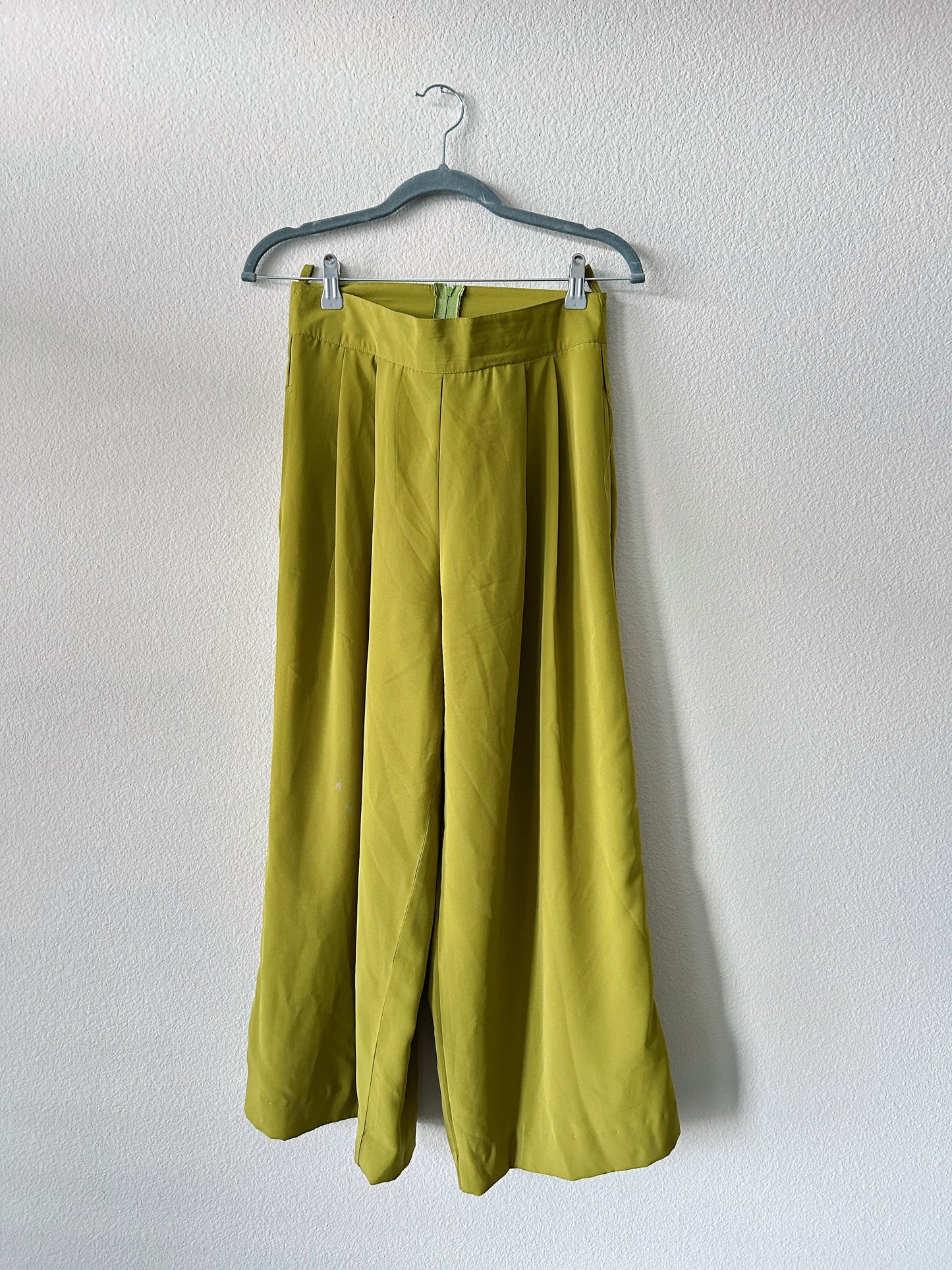 1980's Vintage Green Blouse and Pants set