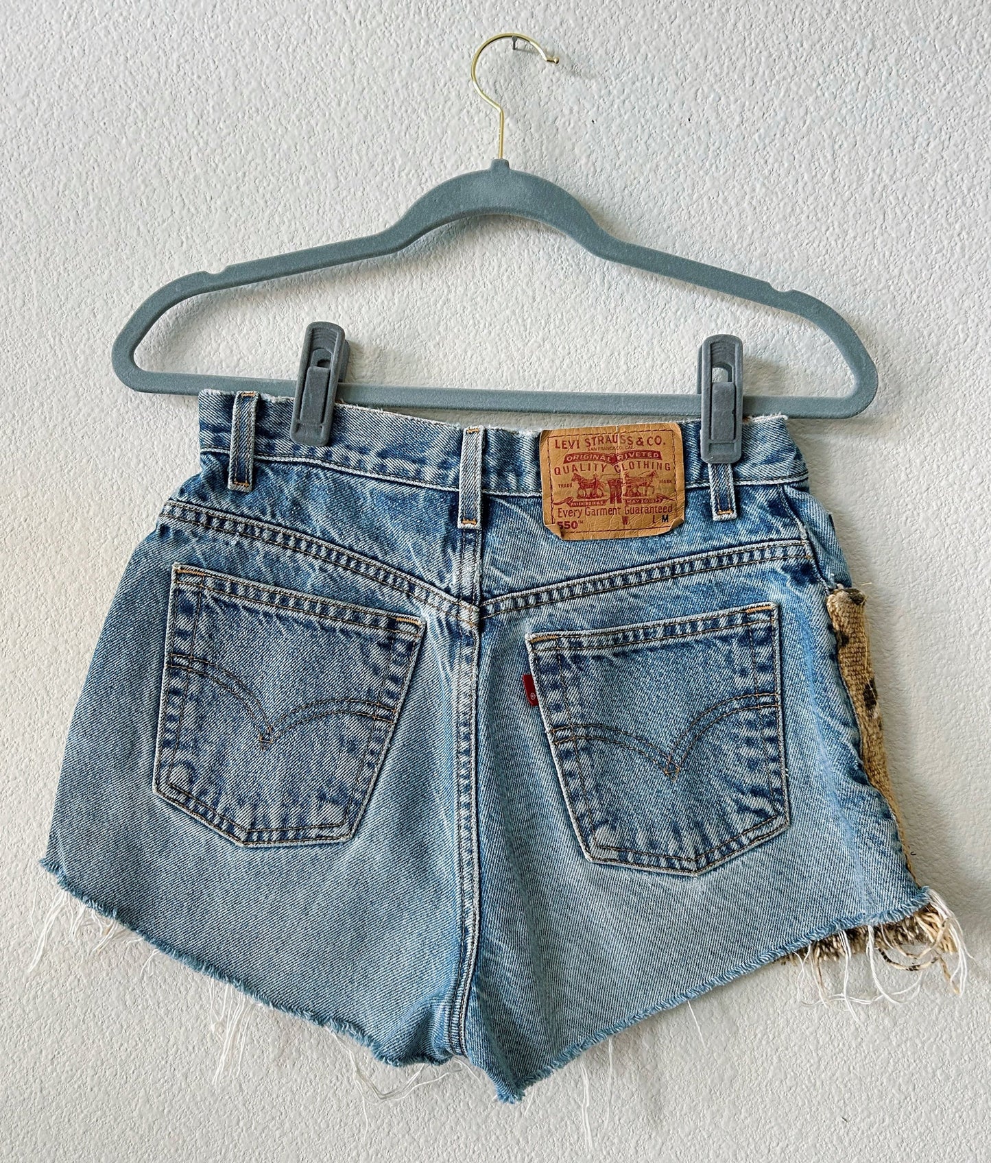 Vintage upcycled 501 Levi's shorts