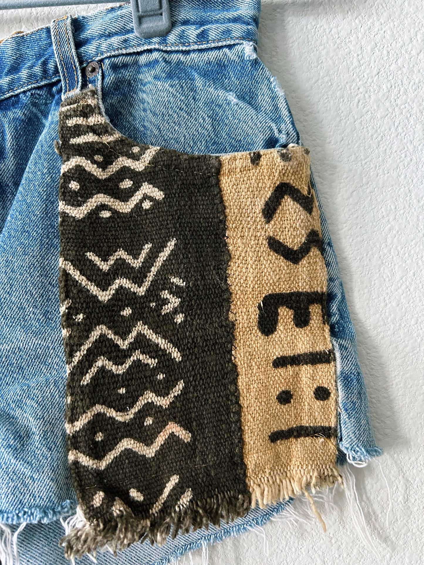 Vintage upcycled 501 Levi's shorts
