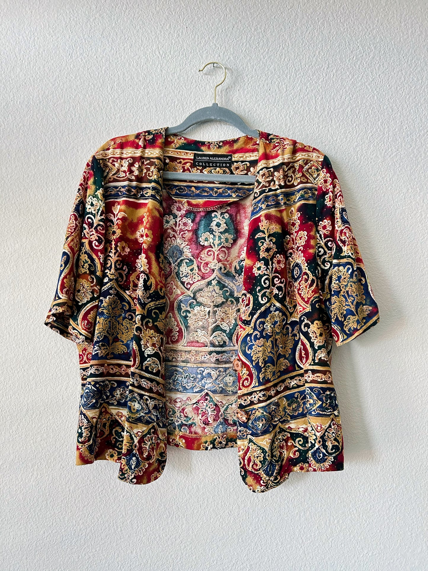 Vintage 1980's Hipster Fit Button Shirt
