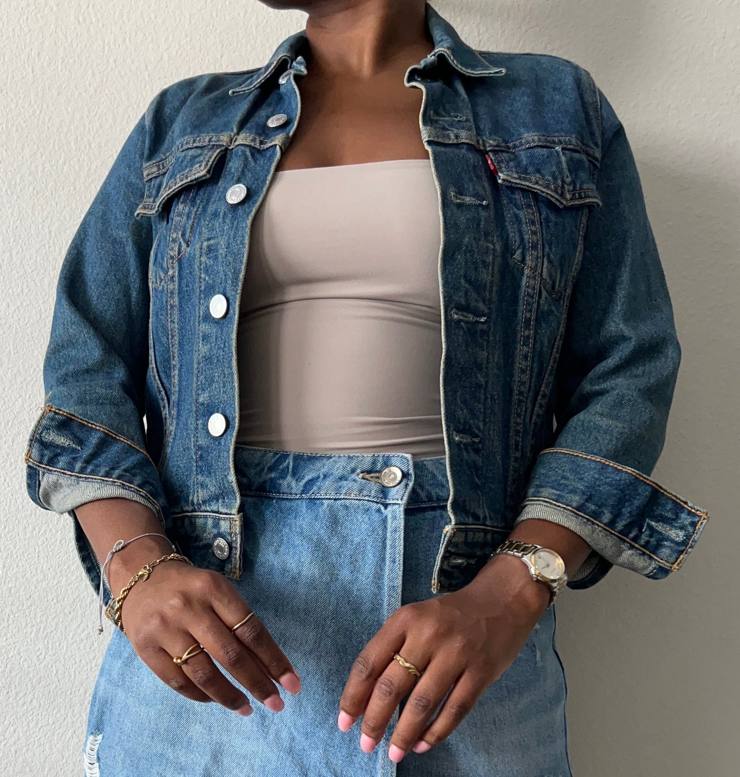 1990's Vintage Levi's 57511 Strauss Denim Jacket