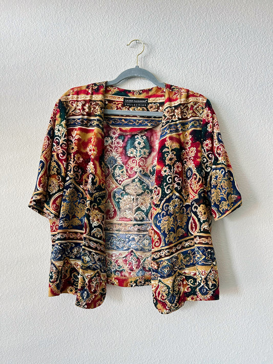 Vintage 1980's Hipster Fit Button Shirt