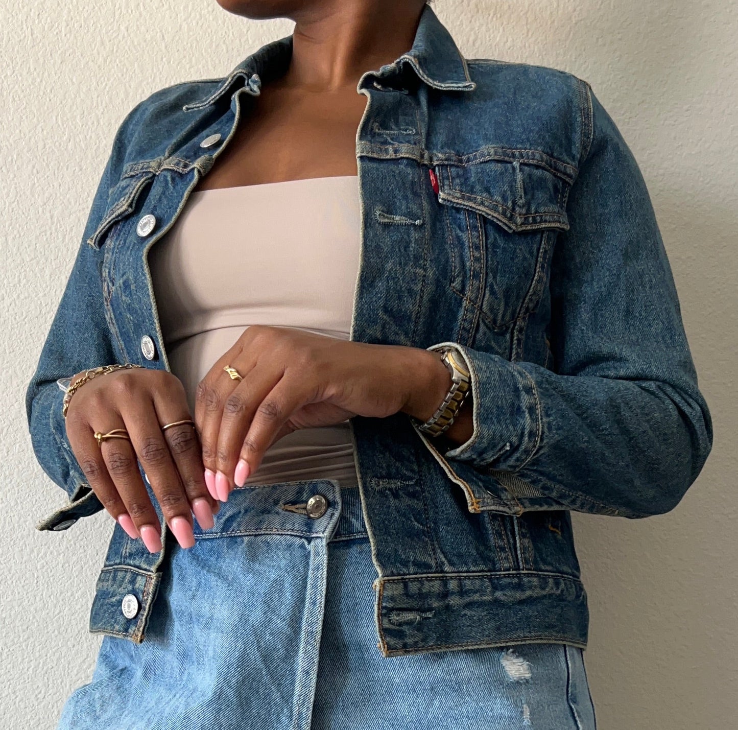 1990's Vintage Levi's 57511 Strauss Denim Jacket