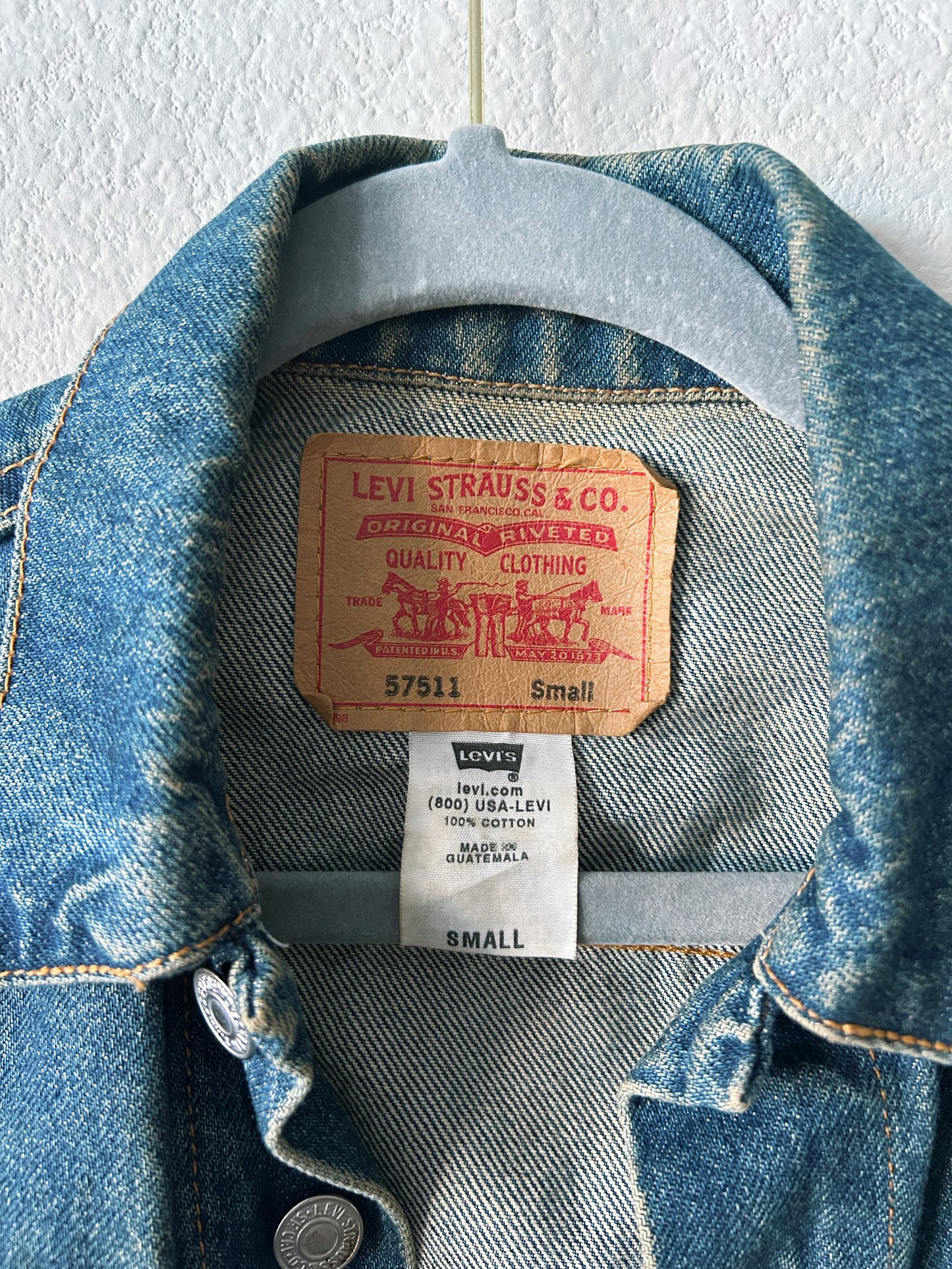Vintage Levi's 57511 Strauss Denim Jacket
